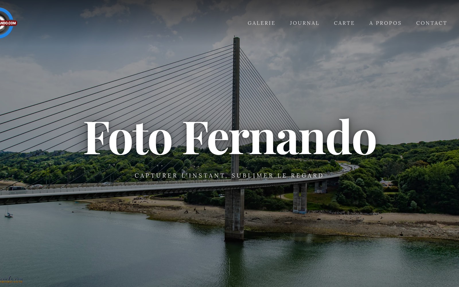 Aperçu du site Foto Fernando — photographe